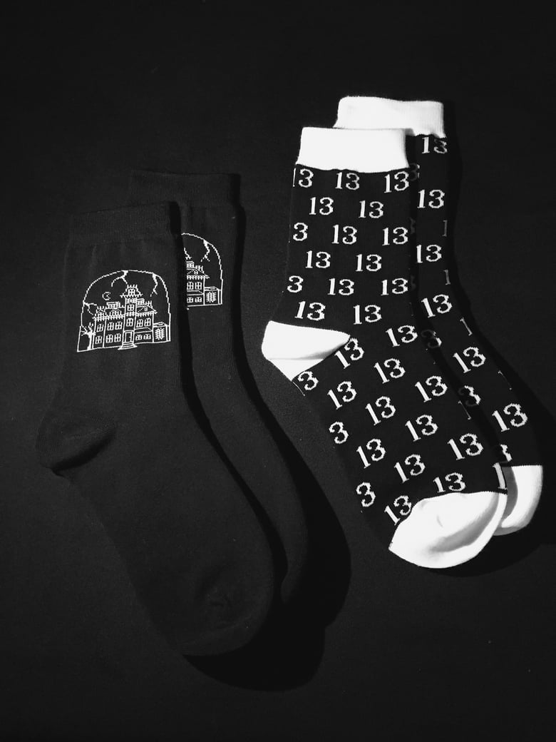 Image of 13 & 1313 CEMETERY LANE socks