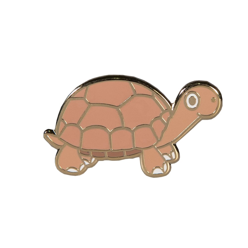 Image of Tortoise Enamel Pin