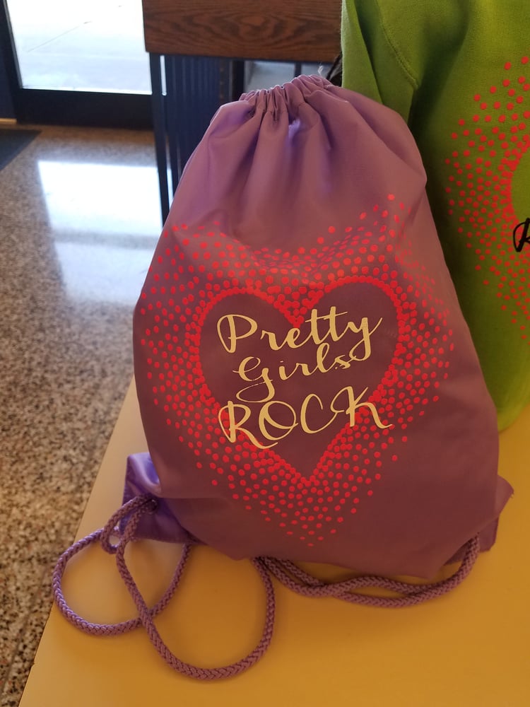 Image of Pretty Girls Rock Cinch Sack