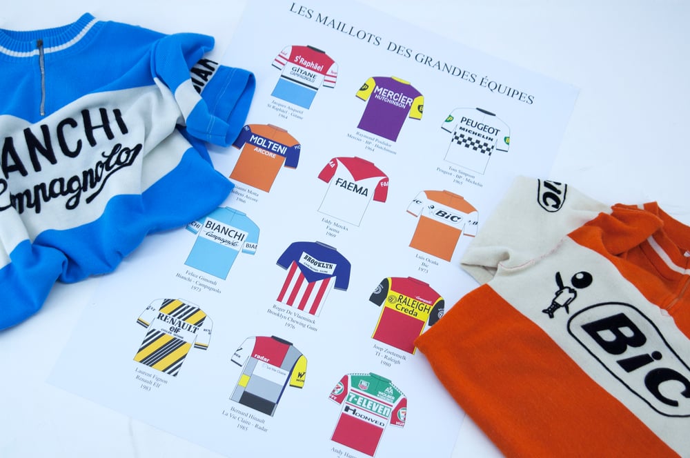 Image of LES MAILLOTS DES GRANDES ÉQUIPES