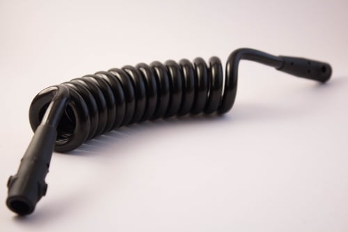 Image of coiled urethane cord