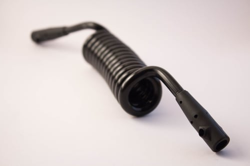 Image of coiled bodyboard urethane cord