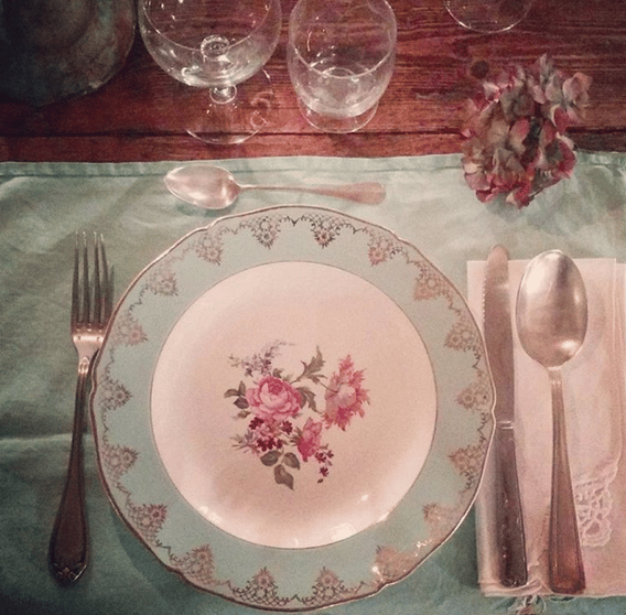 Image of Six assiettes plates mint 