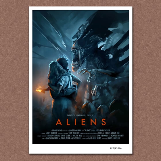 Image of Aliens Poster