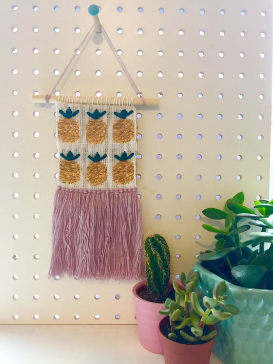 Image of Mini Pineapple Wall Hanging