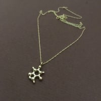 Image 3 of tiny caffeine necklace