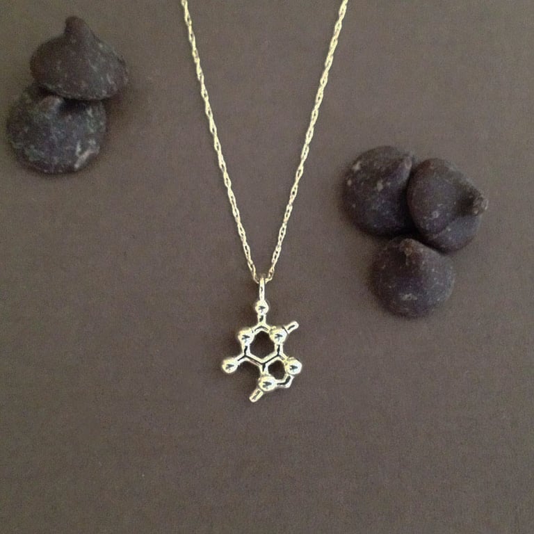 tiny theobromine necklace Image 3