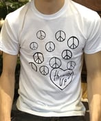 Image of PEACE SIGN T SHIRT
