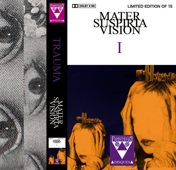 Image of [LIMITED 15 CASSETTE] MATER SUSPIRIA VISION - TRAUMA I (Design A)