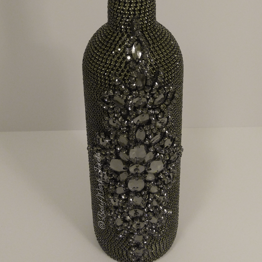Black Beauty Champagne Bottle