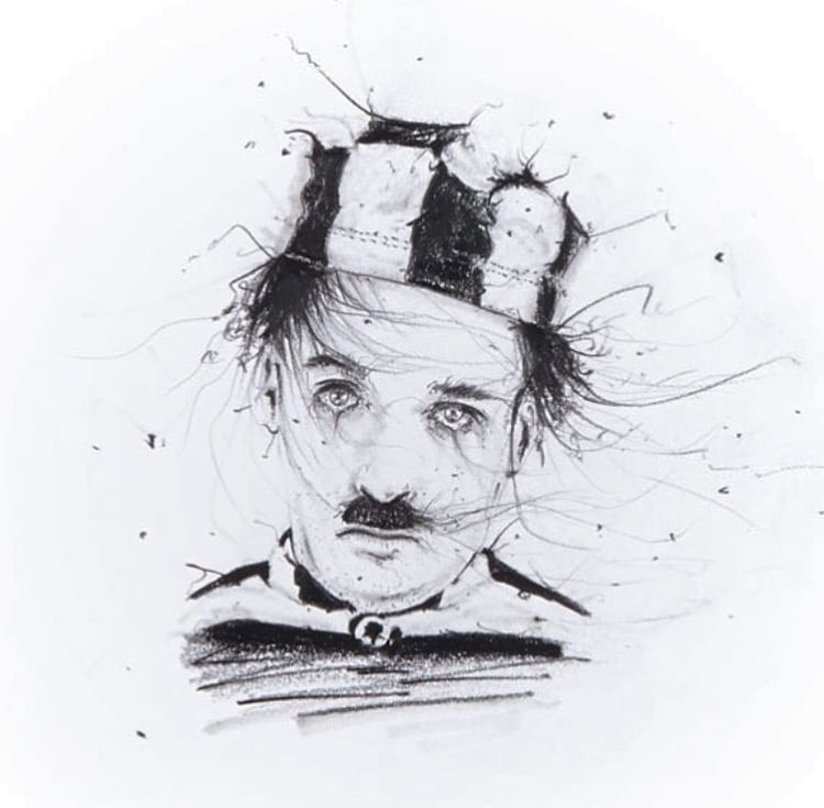 Image of Charlie Chaplin -  8x10" print