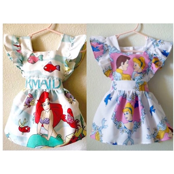 Image of VINTAGE DISNEY PRINCESS PINAFORE