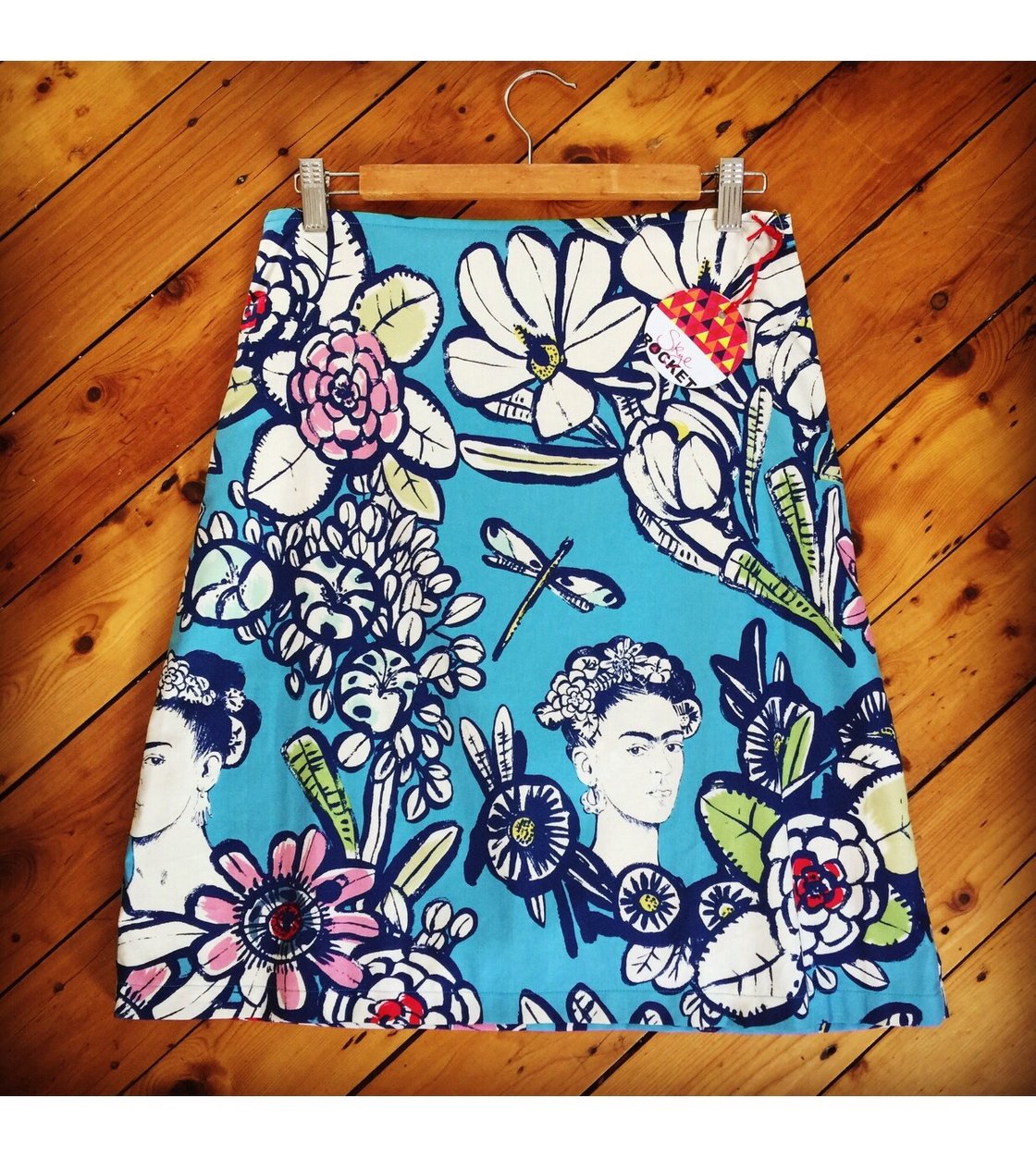 Image of The Frida Skirt in Powder Blue