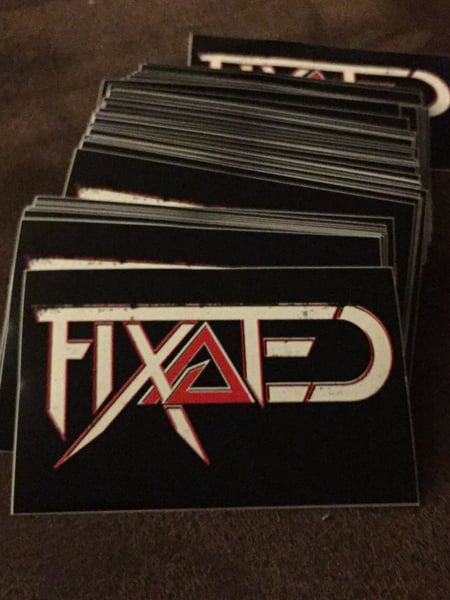 Image of Fixated Logo Sticker