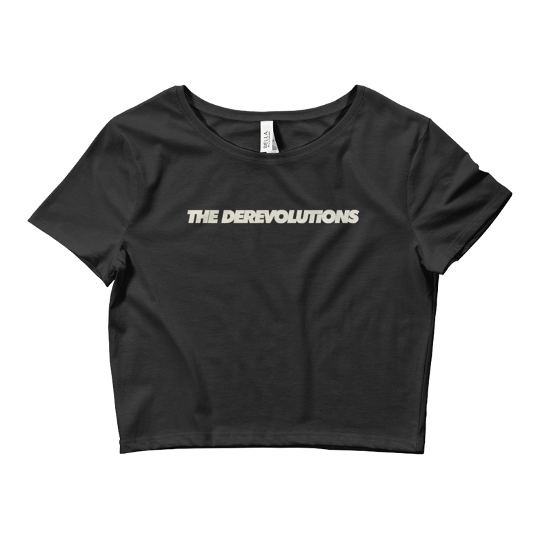 Image of Women's Crop Tee "The Derevolutions"