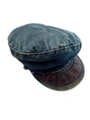 1960s greek fisherman's denim cap