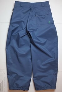 Image 2 of DENIM BLUE EXTRA-BAGGY TECH LIZARD PANTS