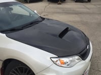 Image 2 of GR/GV OEM dry carbon hood ('08-'14 Impreza/ Wrx/STI)