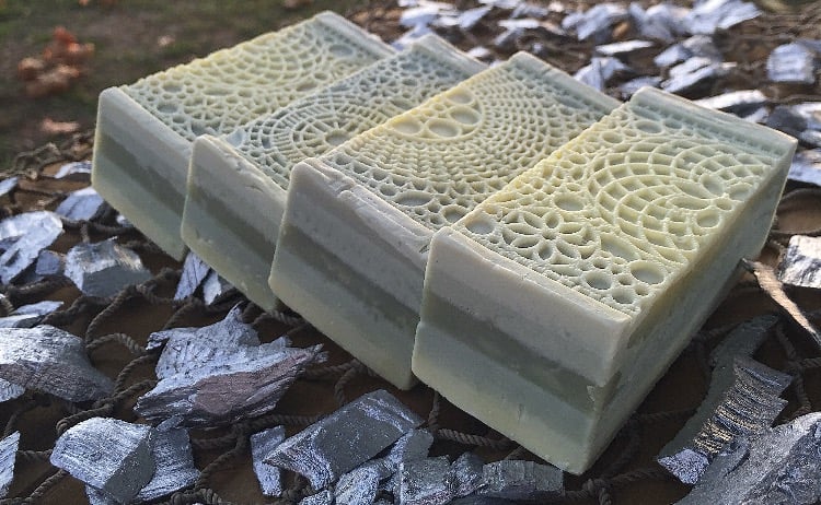 Image of LEMON LIME INFUSED SOAP WITH NATURAL SHEA BUTTER AND COCONUT OIL EXTRACT