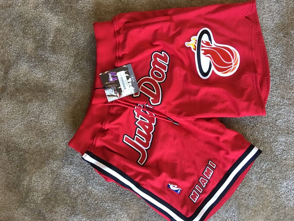 Solefull Kicks â Just Don Miami Heat Shorts