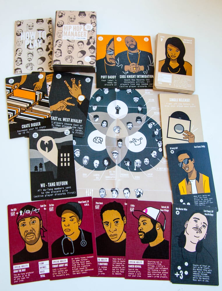 Image of HipHop Manager '95 The Card Game