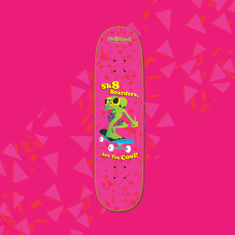 Image of Intergalactic Approval - Skateboard