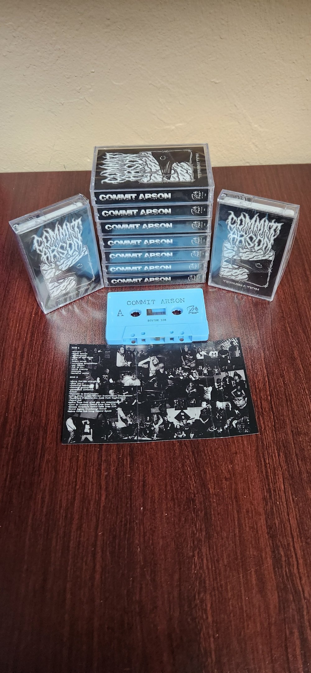 COMMIT ARSON "Termination" Cassette (Scythe-108)