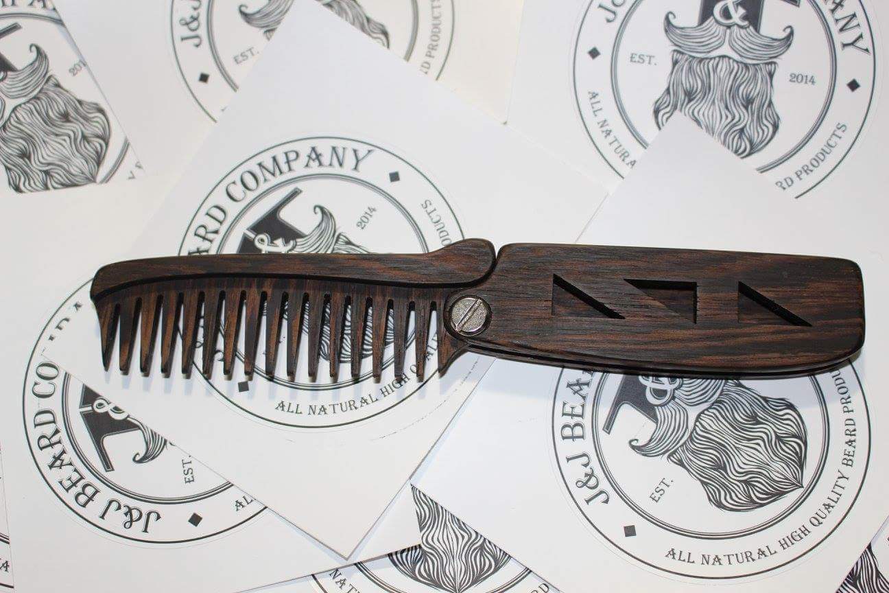 Image of Folding Wooden Comb