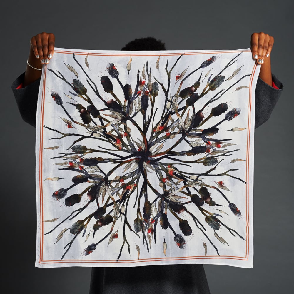 Image of After the Fire Print Scarf - Small