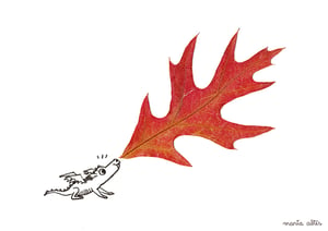 Image of Autumn Dragon Print