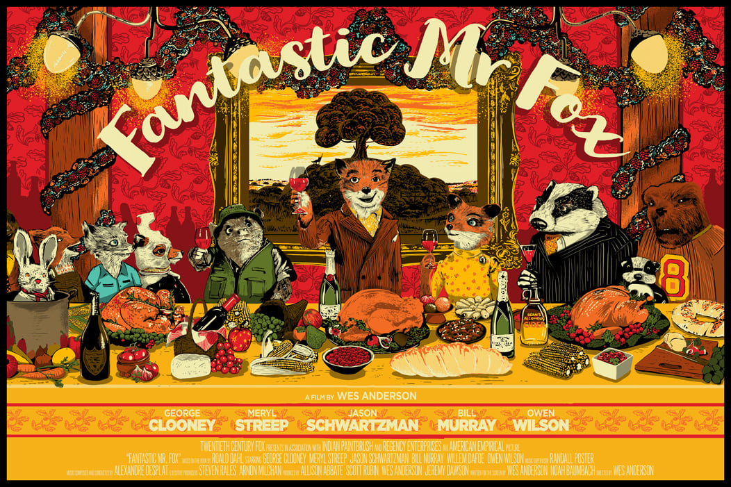 The Fantastic Mr. Fox by Raid71 Shipped in CONUS / The