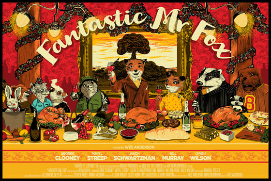 Image of The Fantastic Mr. Fox by Raid71 Shipped in CONUS