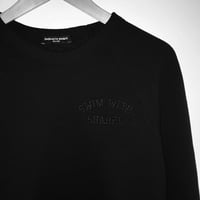 Image 2 of Pitch Black Varsity Crew 