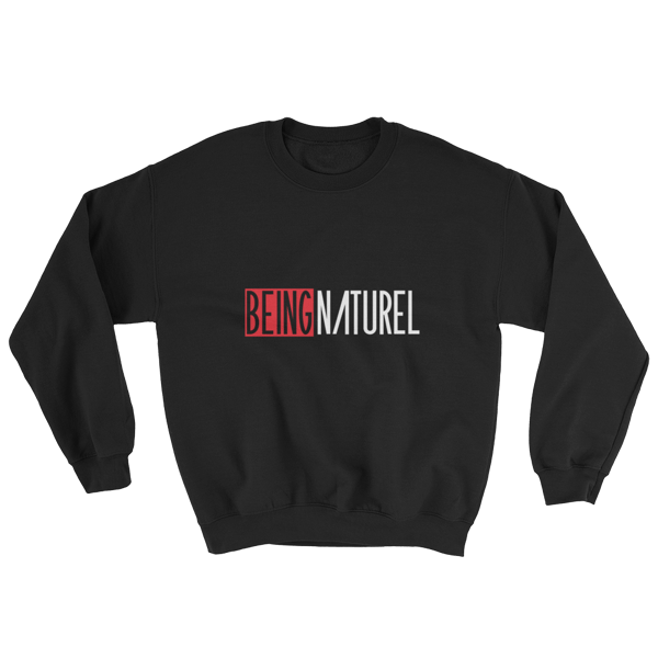 Image of Being Naturel Unisex Classic Sweatshirt Black