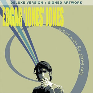 Image of EDGAR 'JONES' JONES - SOOTHING MUSIC FOR STRAY CATS - HEAVYWEIGHT 180gsm VINYL LP - DELUXE VERSION