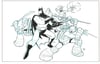 ORIGINAL ART - Batman TMNT Adventures 6 Cover 