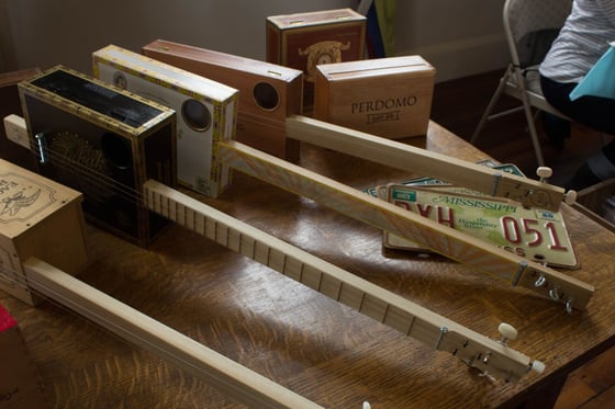 Image of Custom Cigar Box Guitar (SOLD OUT)