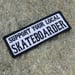 Image of Support Your Local Skateboarder Embroidered Iron On Patch 