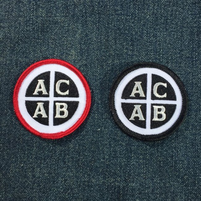 Seven 13 Productions — Embroidered ACAB Iron On Patch