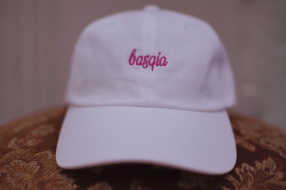 Image of White/Pink Cap