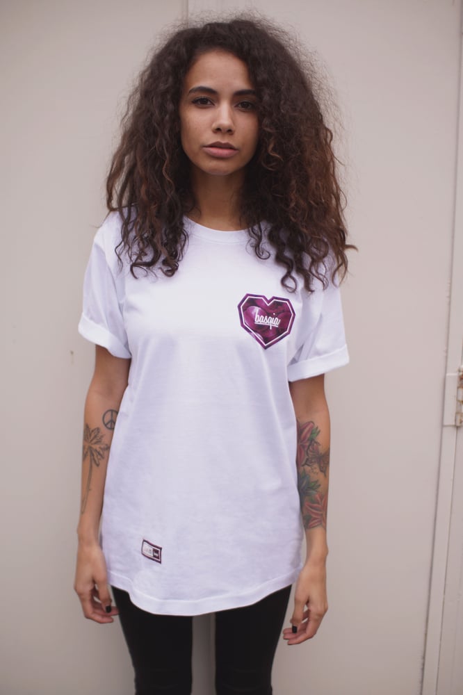 Image of "Plums Heart" Tee