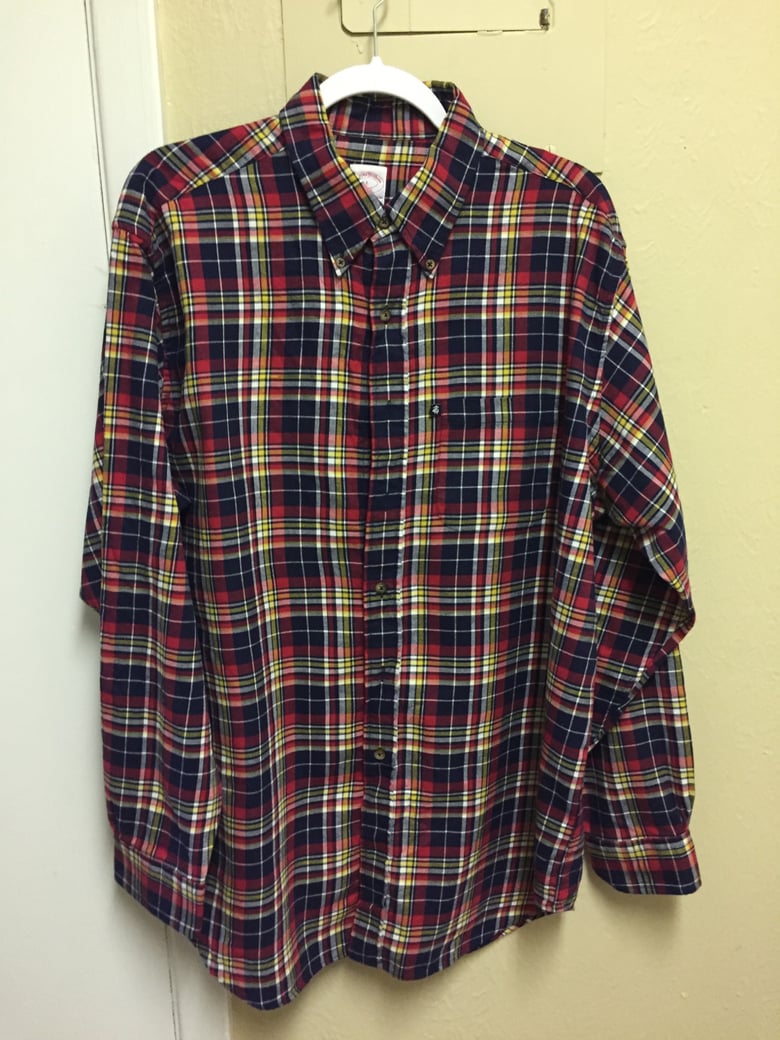 Image of Brooks Brothers Flannel Shirt
