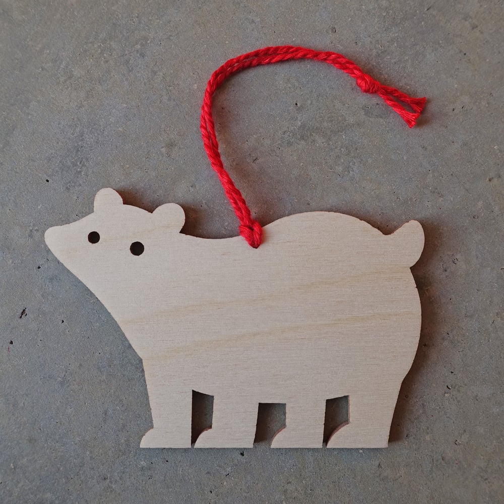 Image of Polar Bear Bauble