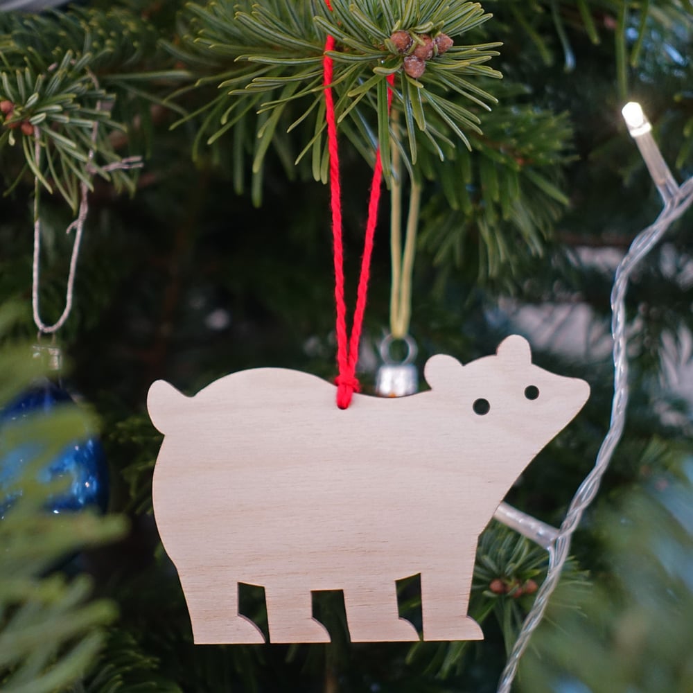 Image of Polar Bear Bauble