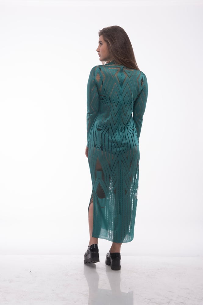 Image of 70's Lace Cicktail Dress