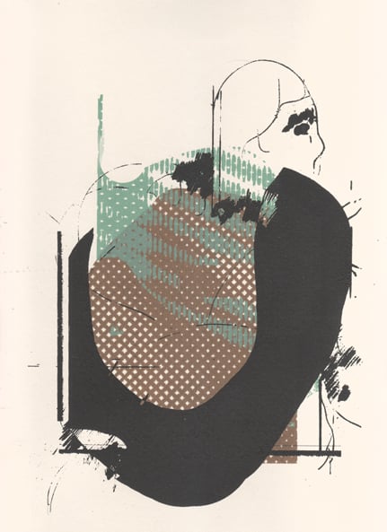 Image of 'Black Cape' Print