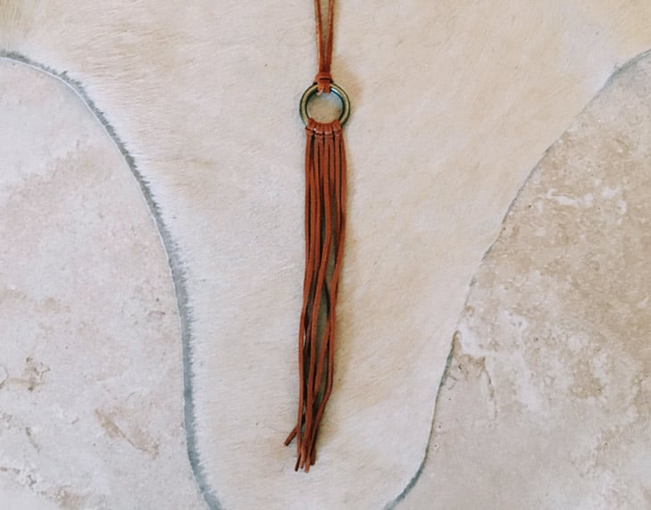Image of Navajo Leather Necklace