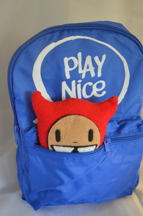 Image of Play Nice Backpack & Plush