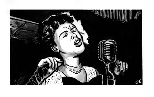 Image of Billie Holiday Print