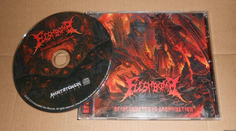 Image of Fleshbomb - Reincarnated In Abomination CD